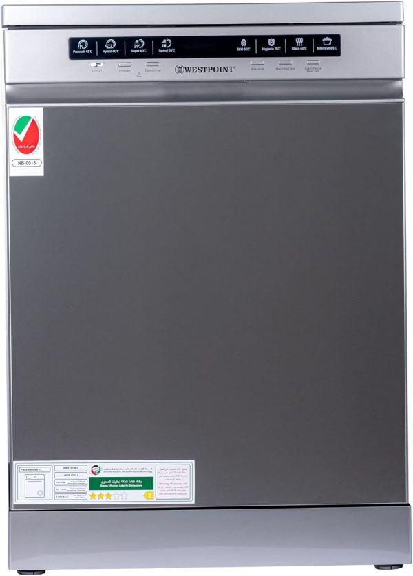 ماشین ظرفشویی Westpoint Dishwasher Full Size 13 Place Settings