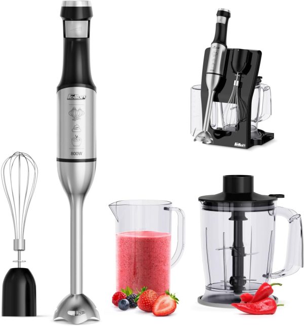 غذا ساز Feller Germany 800W 3-in-1 Immersion Hand Blender
