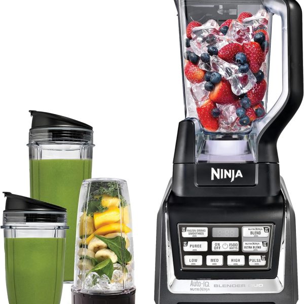 مخلوط کن Ninja Nutri Ninja BL642 Personal and Countertop Blender with 1200-Watt