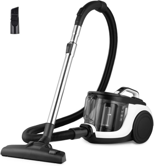 جاروبرقی EUREKA 1800W Vacuum Cleaner 23Kpa Cyclone Filtration 2.2L Dust Cup Canister Bagless Vacuum Cleaner Washable Fliter for Pet Hair