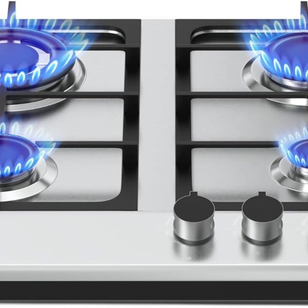 اجاق گاز روکار Nikai 4 Burner Gas Hob with Auto Ignition