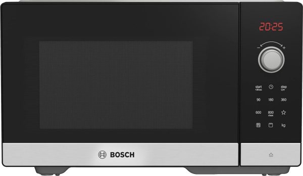 ماکروویو Bosch series 2, freestanding microwave, 49 x 29 cm, stainless steel