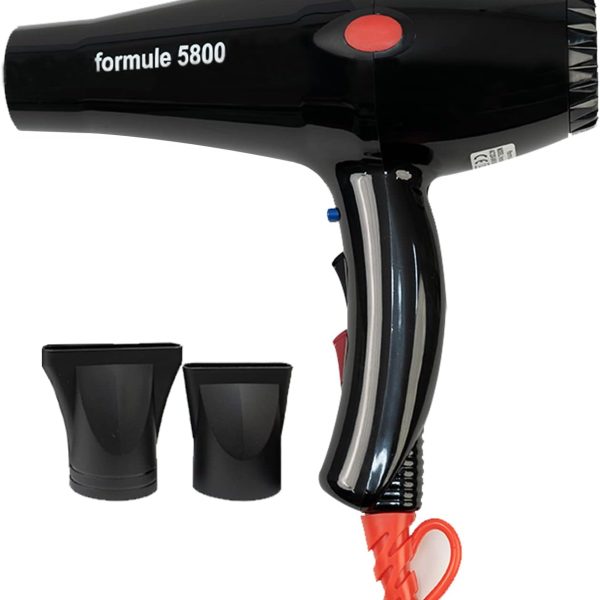 سشوار MEISHIDA Powerful Professional Hair Dryer - Ideal for Personal and Salon Use - The Ultimate Blow Dryer (Black)