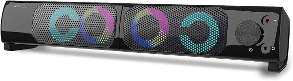 اسپیکر Zebronics Zeb Wonderbar 10 USB Powered 2.0 Computer Speaker with RGB Lights