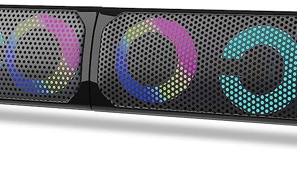 اسپیکر Zebronics Zeb Wonderbar 10 USB Powered 2.0 Computer Speaker with RGB Lights