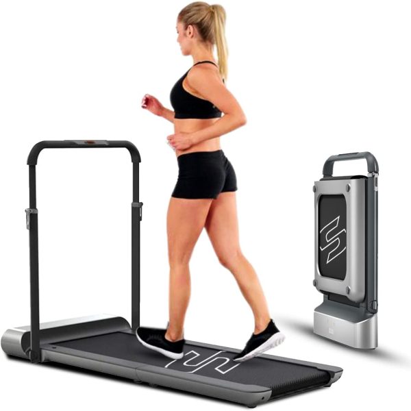 تردمیل Sparnod Fitness STH-3050 (5.5 HP Peak) Motorized Under Desk Walking Pad Treadmill for Home Use