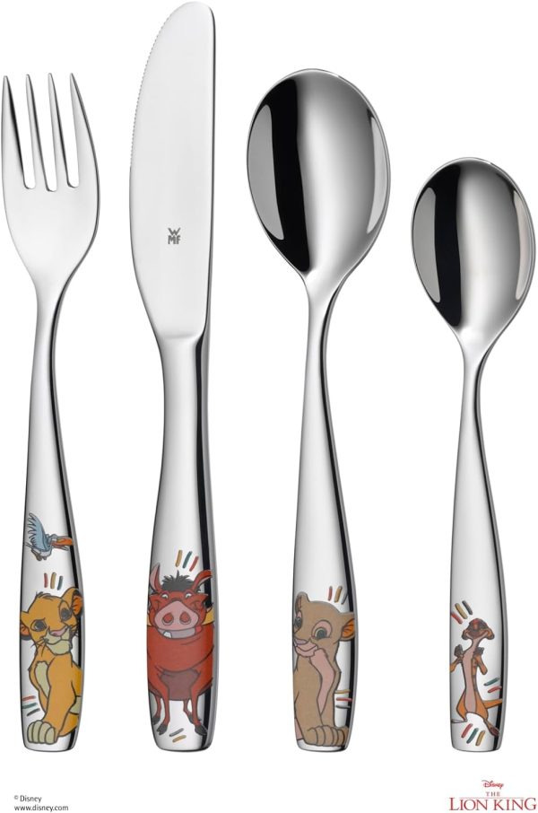 قاشق و چنگال Wmf Disney Lion King 4-Piece Cutlery Set