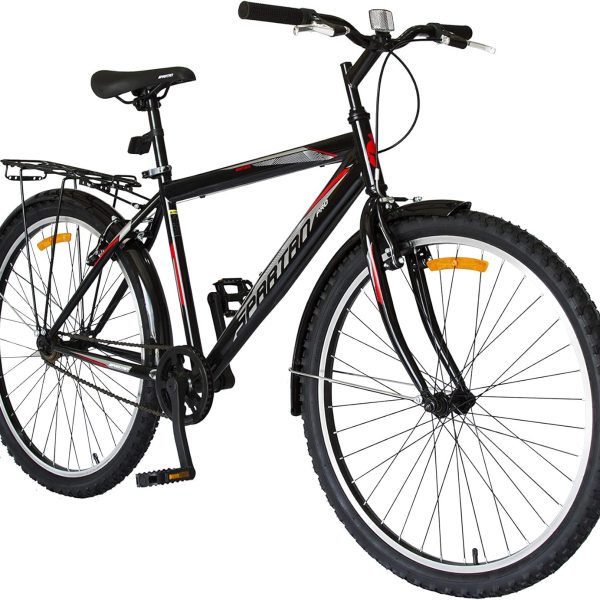 دوچرخه Spartan commuter steel mountain bicycle ,Black,24