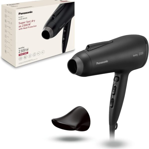 سشوار Panasonic 2300W Ionic Hair Dryer with Powerful Airflow