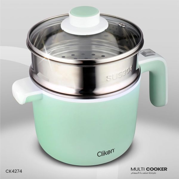 پلو پز Clikon - 1.2 Liter Electric Cooker, - تصویر 3