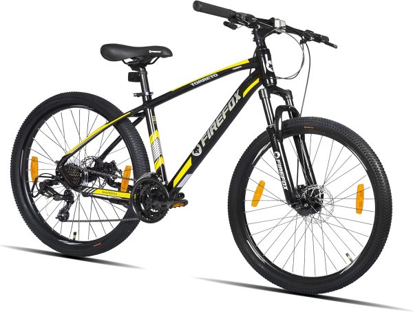 دوچرخه Firefox Bikes Bicycle 27.5 (Torreto D 21S) Blk/YLW 17 - تصویر 3