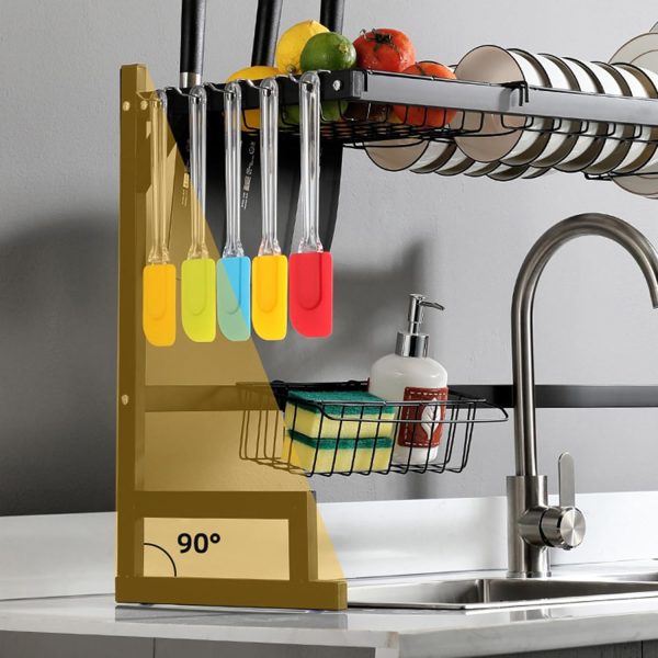 آبچکان ANTOLE Over The Sink Dish Drying Rack - تصویر 4