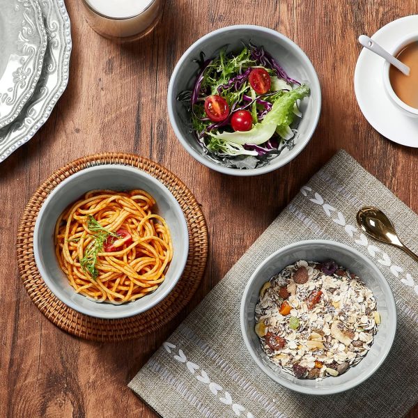 ظروف سرامیکی TP Dinnerware Set, 18-Piece Melamine Dishes Set - تصویر 4