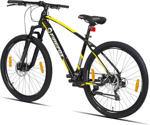 دوچرخه Firefox Bikes Bicycle 27.5 (Torreto D 21S) Blk/YLW 17 - تصویر 4