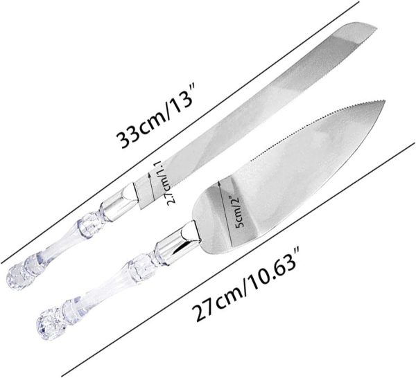 چاقو Cake Knife & Server Set - تصویر 5