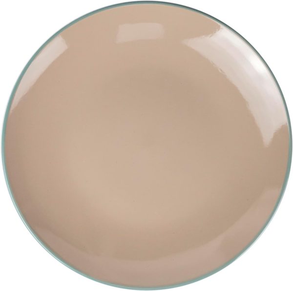 ظروف سرامیکی Shallow Moire 12-Pieces Stoneware Dinnerware Set, Dinner Set - تصویر 5
