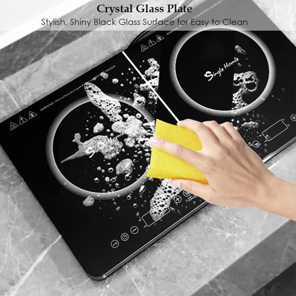 گاز رومیزی روکار Double Induction Hob - تصویر 5