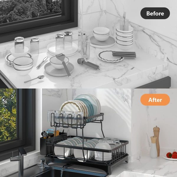 آبچکان DEBOIZ Dish Drying Rack - تصویر 6