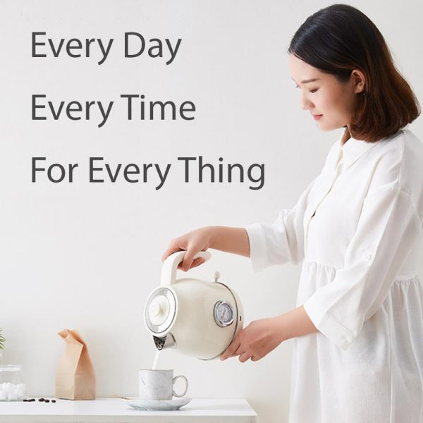 کتری برقی Qcooker Retro Electric Kettle with Mechanical Thermometer - تصویر 8