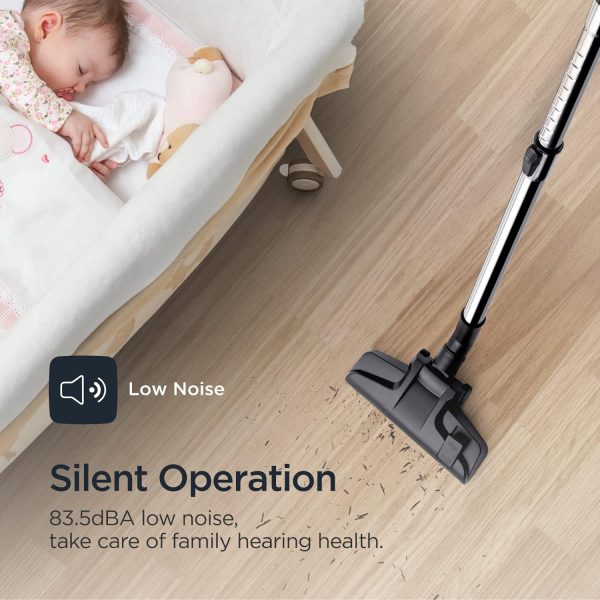 جاروبرقی EUREKA 1800W Vacuum Cleaner 23Kpa Cyclone Filtration 2.2L Dust Cup Canister Bagless Vacuum Cleaner Washable Fliter for Pet Hair - تصویر 6