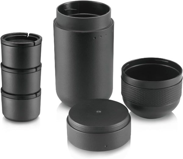 قهوه ساب WACACO Minipresso Kit, Accessory for Minipresso GR, Larger Water Tank with 3 Filter Baskets, for Lungo Espresso - تصویر 3