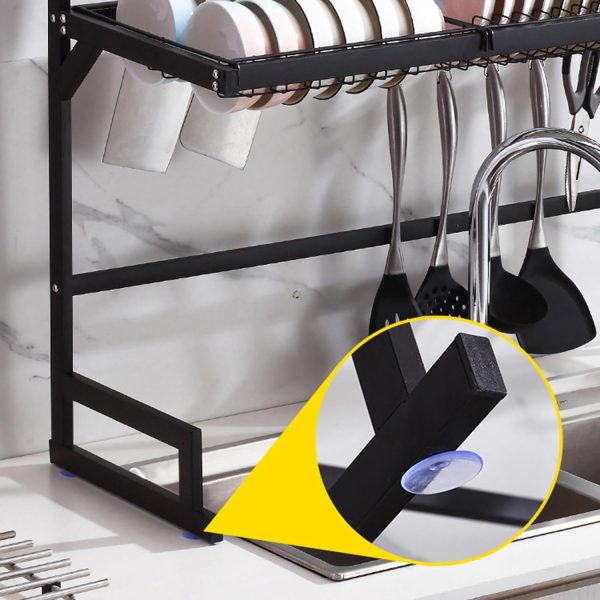 آبچکان ANTOLE Over The Sink Dish Drying Rack - تصویر 7