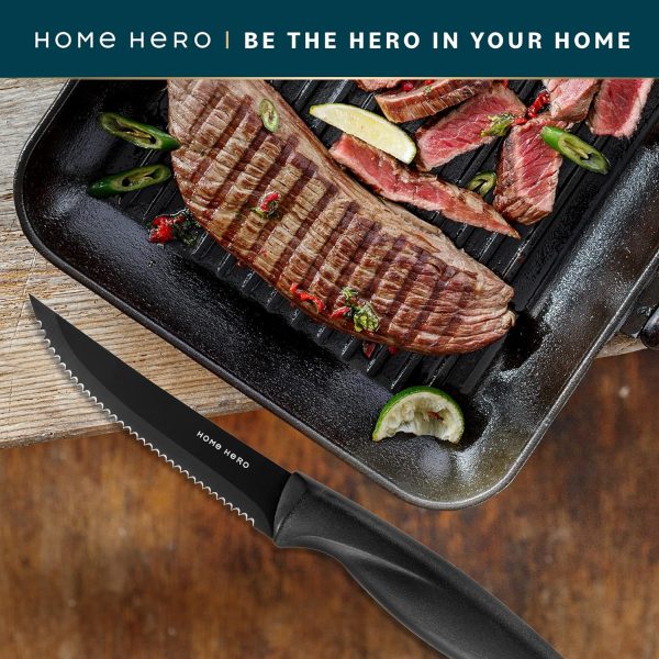 چاقو Home Hero 8 Pcs Kitchen Knife Set - تصویر 7
