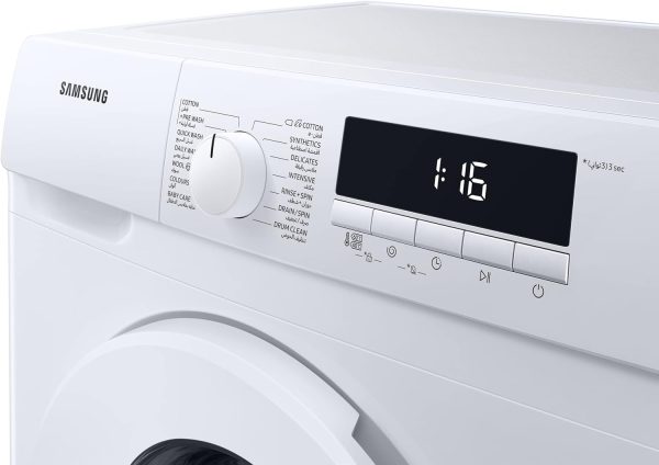 ماشین لباسشویی Samsung Front Load Washing Machine with Quick Wash, 7Kg, White - تصویر 7