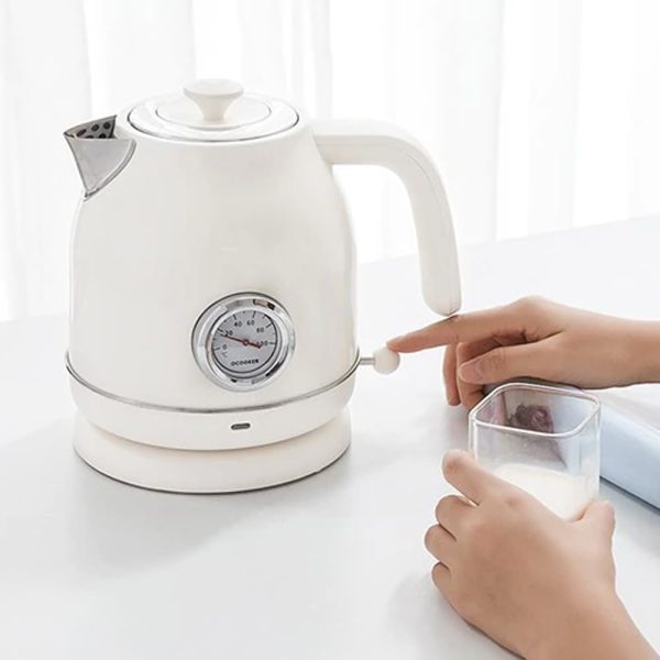 کتری برقی Qcooker Retro Electric Kettle with Mechanical Thermometer - تصویر 6