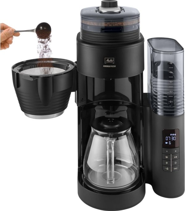 قهوه ساب Melitta Aromafresh X, New-Gen Filter Coffee Machine with Grinder & Jug, 1030-06, Grind & Brew, 1 year Warranty - تصویر 5