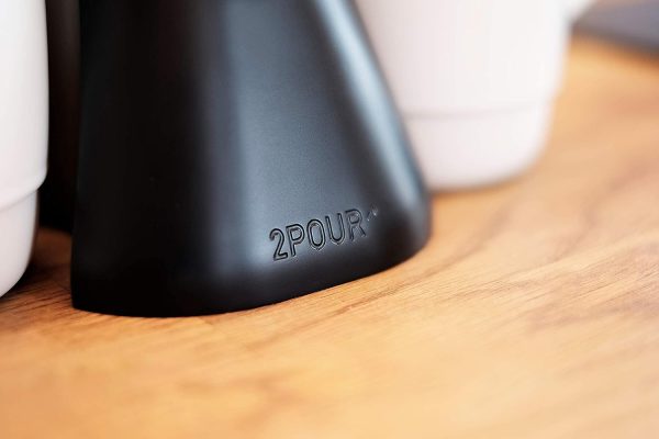 قهوه ساب 2POUR The New Dual Press Accessory for The Aeropress Coffee Maker Delter Coffee Press or Pourover - تصویر 7