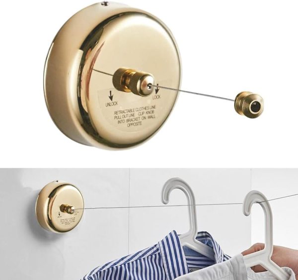 بند رخت فنری Goodern 2.8m Stainless Steel Retractable Clothesline