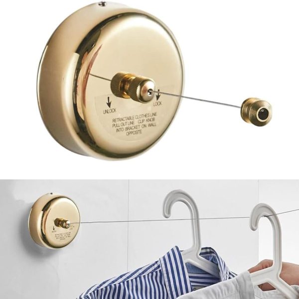 بند رخت فنری Goodern 2.8m Stainless Steel Retractable Clothesline