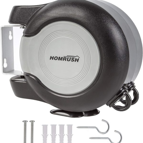 بند رخت فنری HomRush Retractable Reel Washing Lines