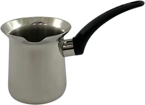 شیرجوش Korkmaz Orbit Coffee Pot, 4 cups capacity, Black & Silver, A1208