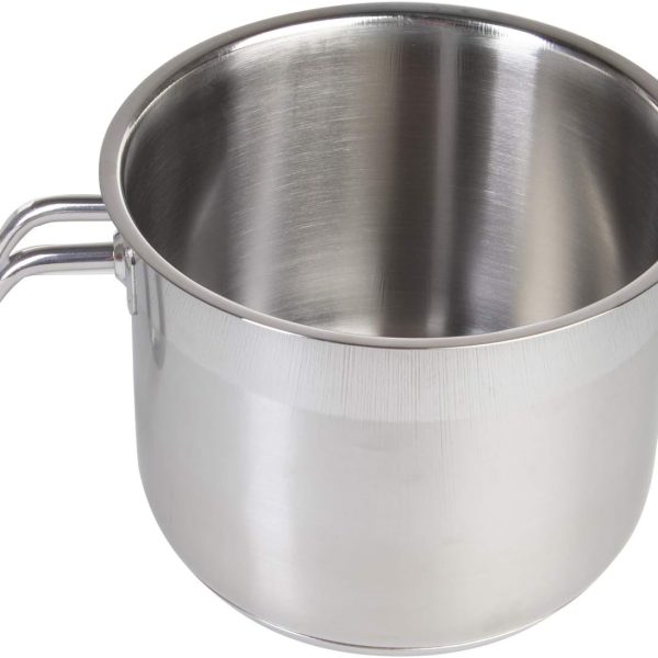 شیرجوش wenco Milk Pan, 1.6 L Capacity, Suitable for All Hob Types Including Induction, Dishwasher Safe, Stainless Steel, 536127
