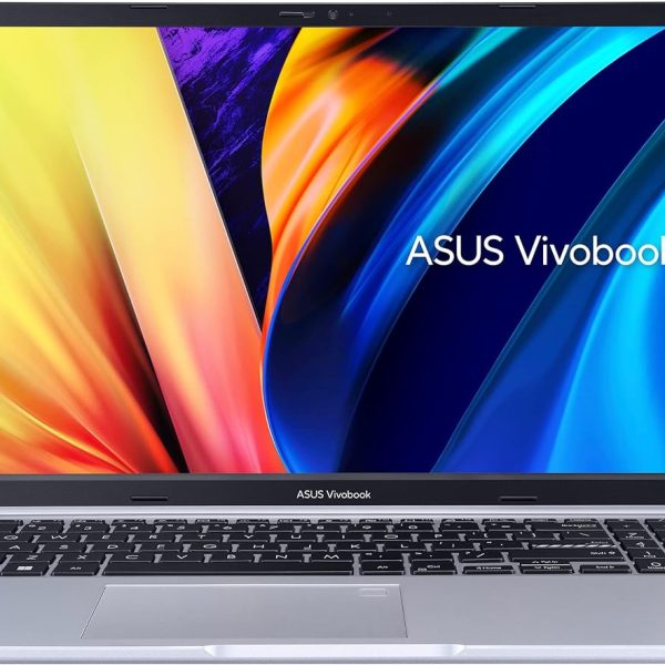 لپ تاپ ASUS Vivobook 15 X1502ZA-BQ1176W Icelight Silver Slim Laptop, i7-12700H 2.3 GHz 16GB 512GB PCIE G3 SSD, Intel Iris X, WIN11 HOME, 15.6-inch FHD 1920X1080 16:9, HD Webcam, Backlit-Eng-Arb-KB