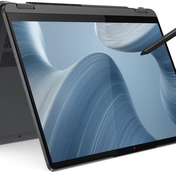 لپ تاپ و تبلت IdeaPad Flex 5 14ALC7, 2 in 1 laptop with pen, 14.0" WUXGA (1920x1200) IPS Touch, RYZEN 5-5500U, 8GB DDR4 RAM, 256GB SSD, INTEGRATED GRAPHICS, Win 11, Eng Arb Backlit KB, GRAPHITE GREY (82R9006XAX)