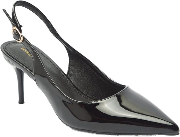 کفش  Brand: Flora Bella by Shoexpress Flora Bella By Shoexpress Women Solid Stiletto Heels With Buckle Closure 40EU-6.5Uk Black