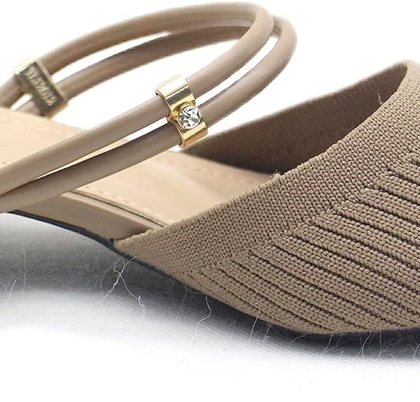 صندل SD Felano Women's Formal Shoes | Casual Slip-On Kitten Heels for Girls & Ladies | Lightweight Women's Fashion Shoes for Party Bride Wedding Dress Shoes