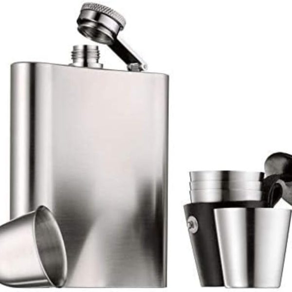 فلاسک WMF - Tableware Manhattan Hip Flask with Funnel, 20 cl