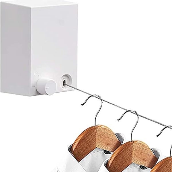 بند رخت فنری Retractable Clothesline - Heavy Duty Clothes Drying Laundry Line