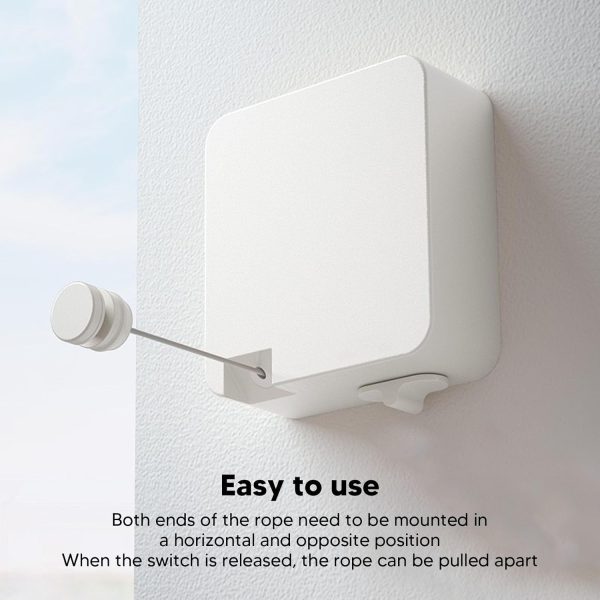 بند رخت فنری Retractable Clothesline - تصویر 3