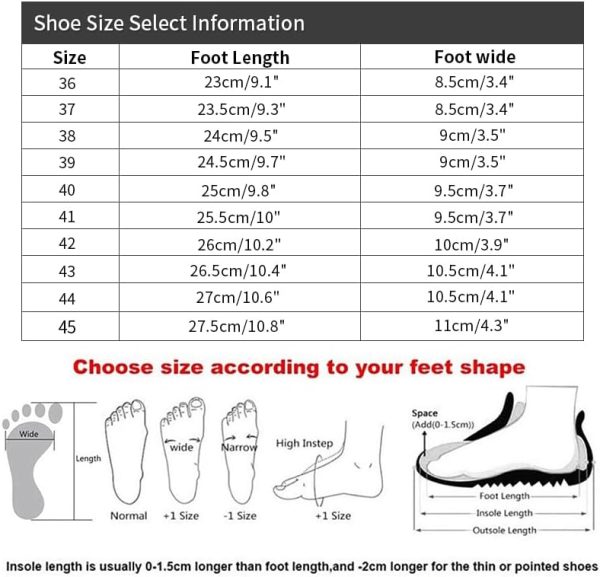 کفش Accevia Women Fashion Sneakers Breathable Walking Casual Shoes Ladies Sports Comfort | Lightweight Gym Sneakers for Women During Your Daily Activities - تصویر 5