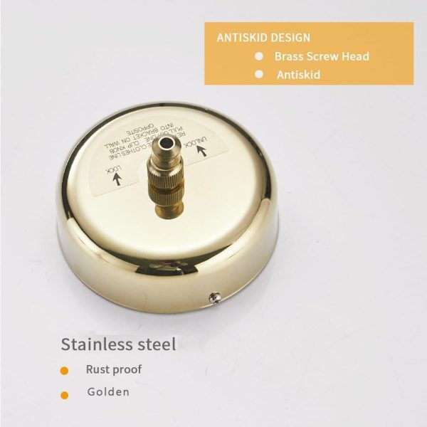بند رخت فنری Goodern 2.8m Stainless Steel Retractable Clothesline - تصویر 5