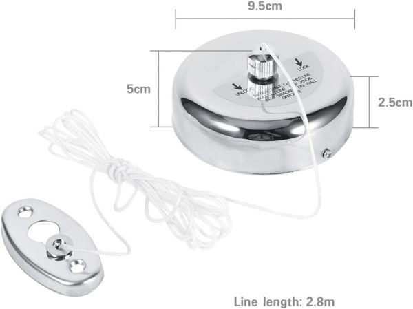 بند رخت فنری Retractable Outdoor Clothes line - تصویر 5
