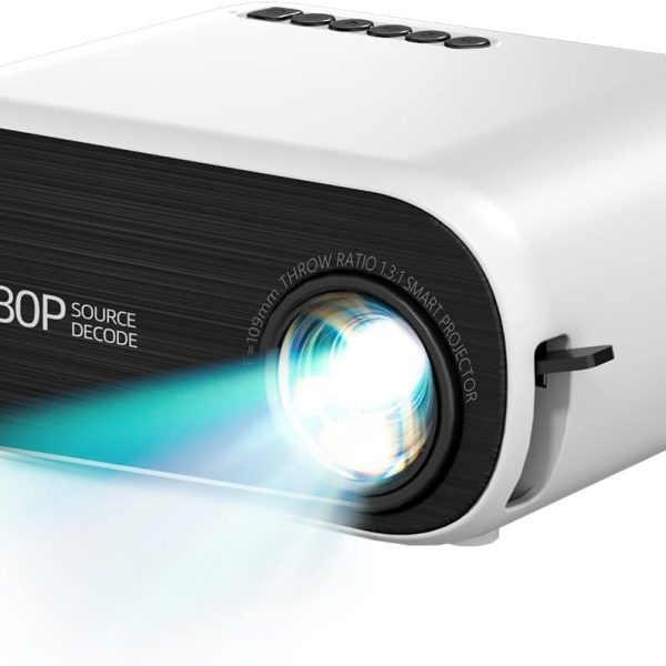 پروژکتور Occuwzz Portable Mini HD Projector, 120 ANSI Home Theater Bluethooth Projector, Support WIFI Online Watch External TV Stick