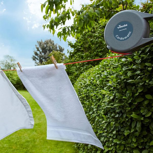 بند رخت فنری Vileda Cordomatic Retractable Clothes Line, 15 m - تصویر 5