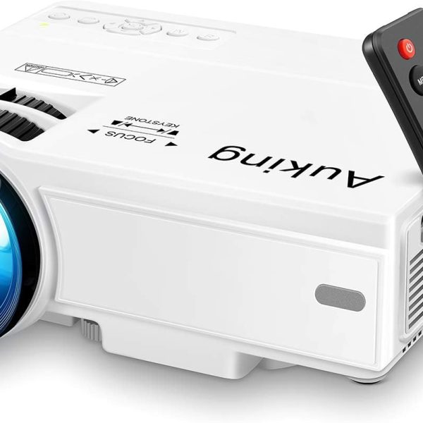 پروژکتور Mini Projector 2600 Lumens 2019 Upgraded Portable Video-Projector