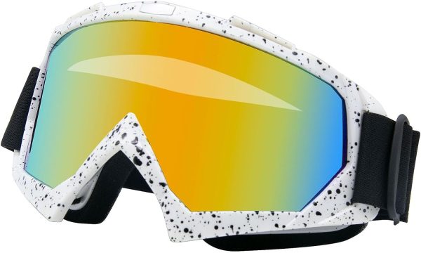 عینک اسکی Motorcycle Goggle, Motocross Snowboard Ski Goggles, Dirt Bike Off-Road Protective Mtb Glasses۱۸
